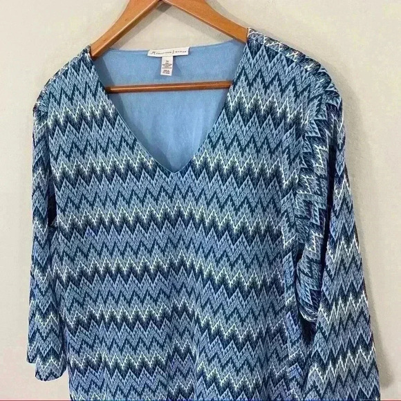 JM Collection chevron top - Picture 2 of 3